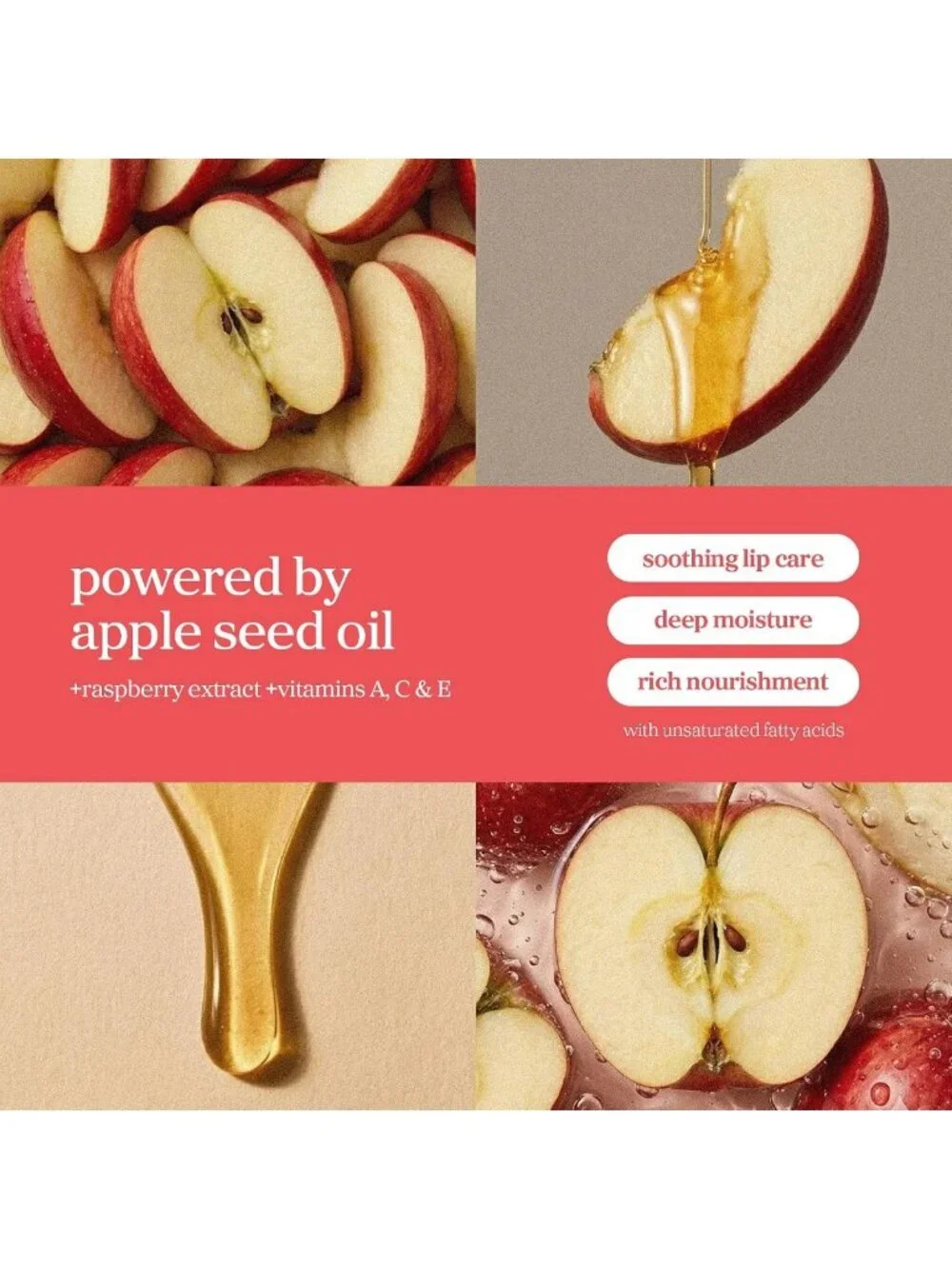 Korean Lip Oil - Appleberry | Long-Lasting, Moisturizing, Plumping, Hydrating